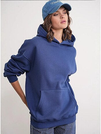 Felpa con cappuccio oversize con tasca mixray