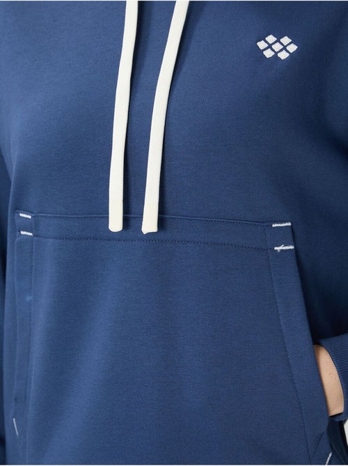 Felpa con cappuccio oversize e tasca tommy - Kiabi