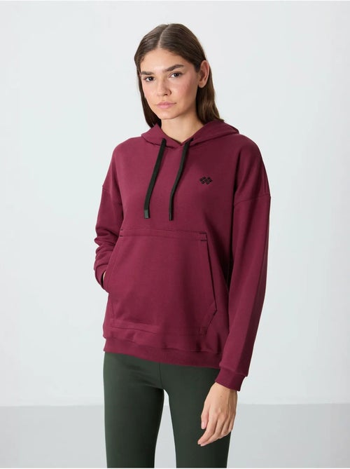 Felpa con cappuccio oversize e tasca tommy - Kiabi Felpa con cappuccio oversize e tasca tommy - Kiabi