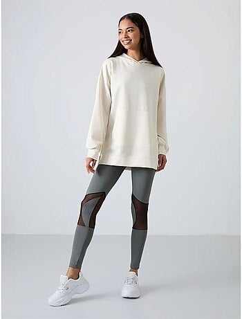 Felpa con cappuccio oversize stampata tommy
