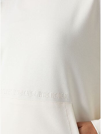 Felpa con cappuccio oversize stampata tommy
