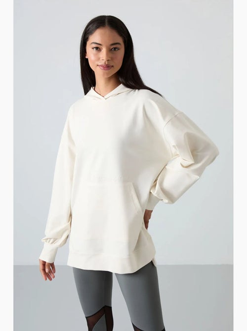 Felpa con cappuccio oversize stampata tommy - Kiabi