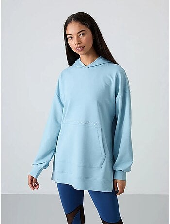 Felpa con cappuccio oversize stampata tommy
