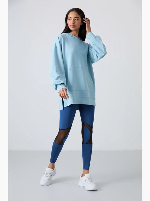 Felpa con cappuccio oversize stampata tommy - Kiabi Felpa con cappuccio oversize stampata tommy - Kiabi