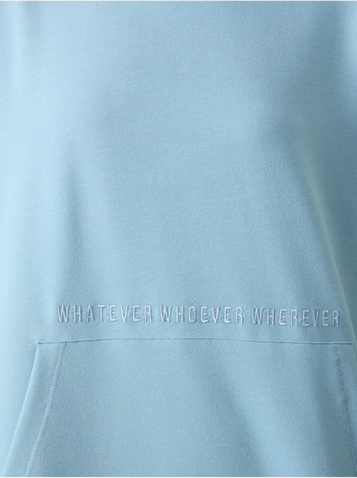 Felpa con cappuccio oversize stampata tommy - Kiabi Felpa con cappuccio oversize stampata tommy - Kiabi