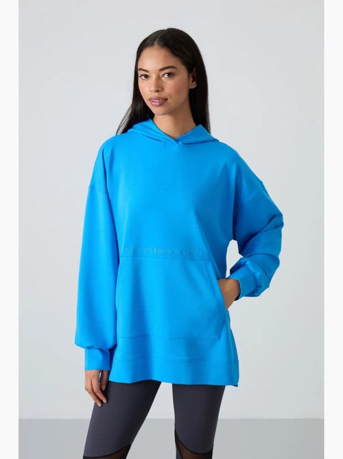 Felpa con cappuccio oversize stampata tommy - Kiabi