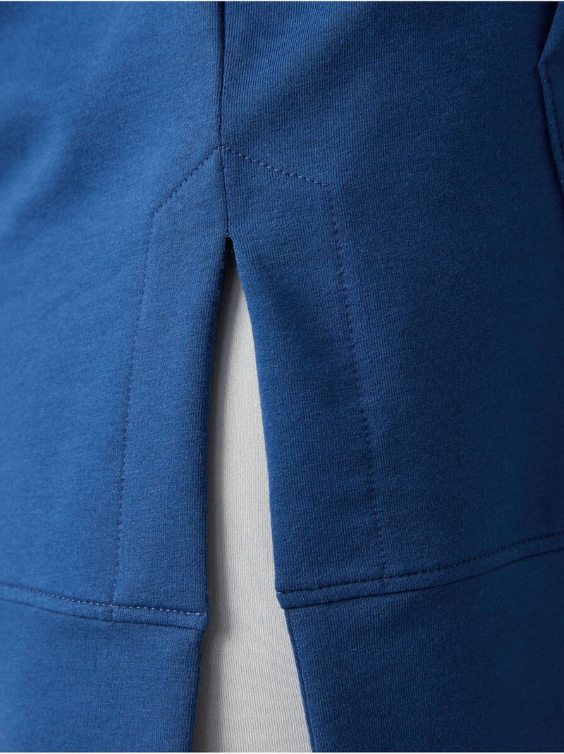Felpa con cappuccio oversize stampata tommy Blu - Kiabi