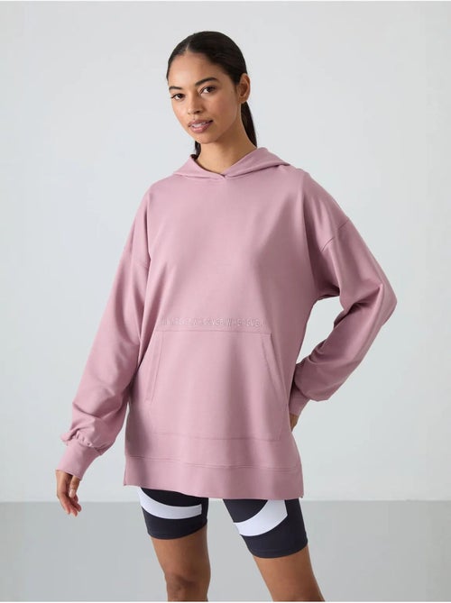 Felpa con cappuccio oversize stampata tommy - Kiabi