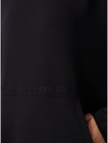 Felpa con cappuccio oversize stampata tommy
