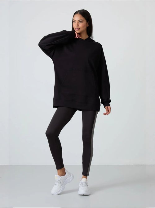 Felpa con cappuccio oversize stampata tommy - Kiabi Felpa con cappuccio oversize stampata tommy - Kiabi