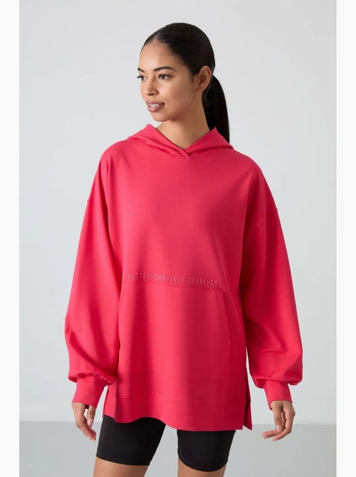 Felpa con cappuccio oversize stampata tommy - Kiabi
