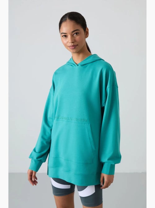 Felpa con cappuccio oversize stampata tommy - Kiabi