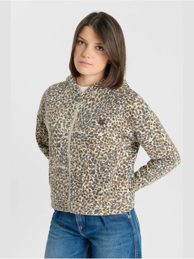 Felpa con cappuccio pamelagi Beige - Kiabi