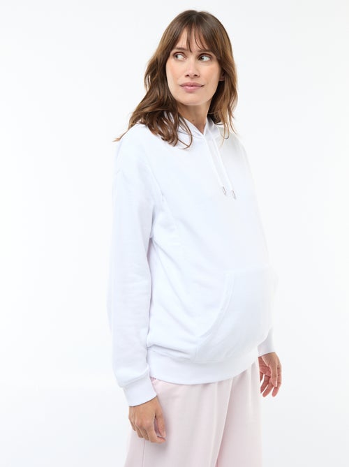 Felpa con cappuccio per allattamento - Kiabi