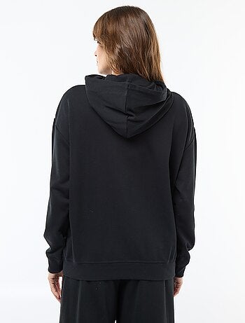 Felpa con cappuccio per allattamento