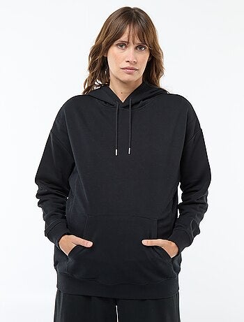 Felpa con cappuccio per allattamento