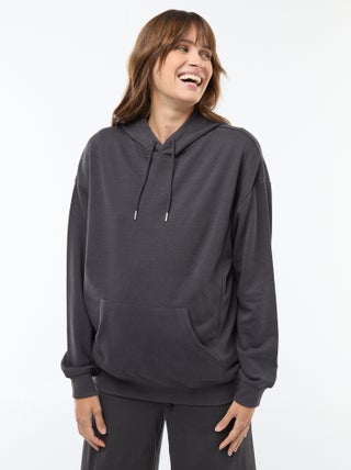 Felpa con cappuccio per allattamento