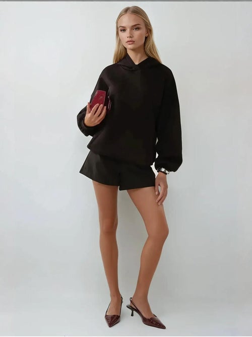 Felpa con cappuccio pesante extra oversize hiccup - Kiabi