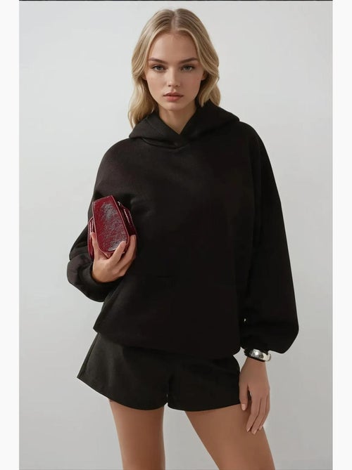 Felpa con cappuccio pesante extra oversize hiccup - Kiabi