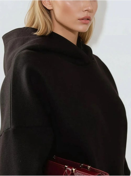 Felpa con cappuccio pesante extra oversize hiccup - Kiabi