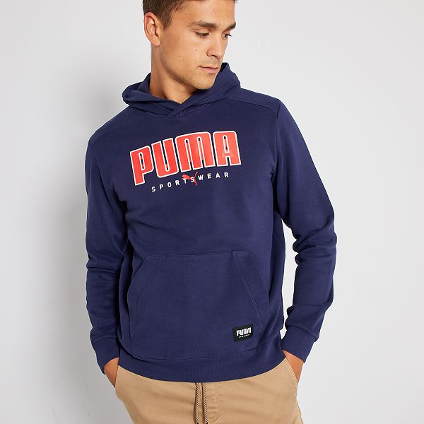 felpa puma blu