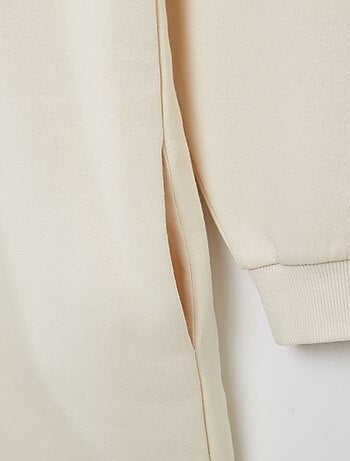 Felpa con cappuccio rosa - collezione facile da indossare