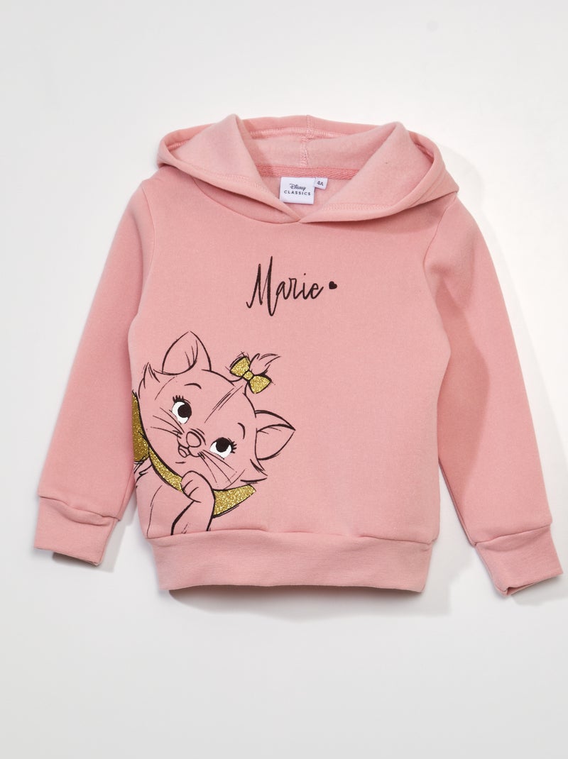 Felpa con cappuccio ROSA - Kiabi