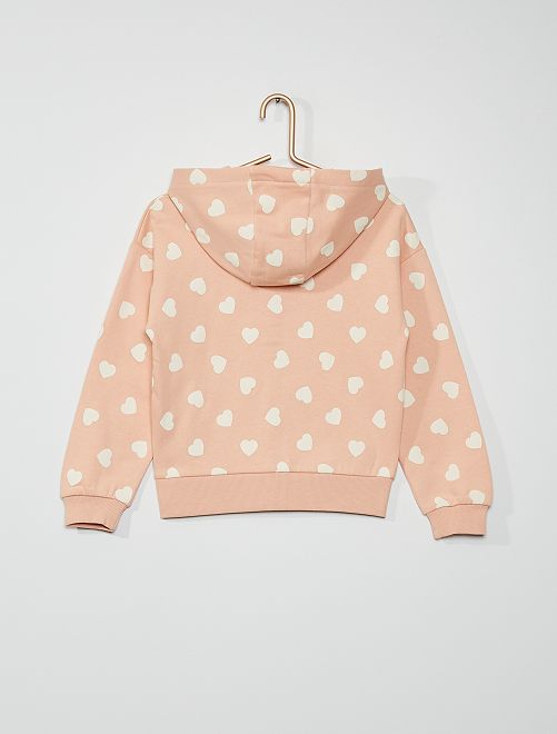 Felpa con cappuccio - ROSA - Kiabi - 10.00€