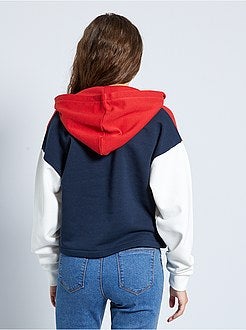 Felpa con cappuccio - Kiabi