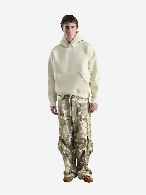Felpa con cappuccio scuba oversize da uomo giesto - Kiabi Felpa con cappuccio scuba oversize da uomo giesto - Kiabi