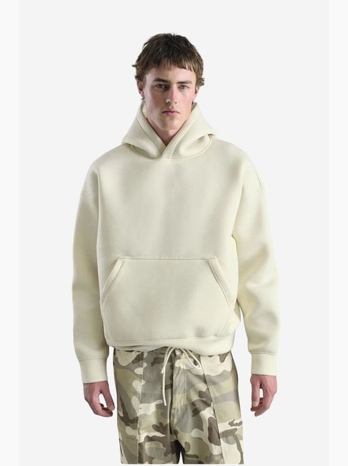 Felpa con cappuccio scuba oversize da uomo giesto - Kiabi Felpa con cappuccio scuba oversize da uomo giesto - Kiabi