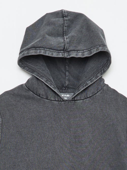 Felpa con cappuccio senza maniche - Kiabi