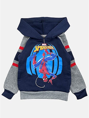Felpa con cappuccio Spiderman