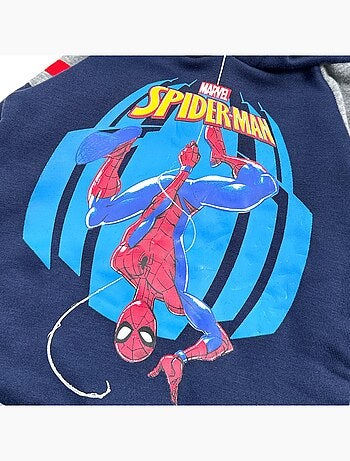 Felpa con cappuccio Spiderman