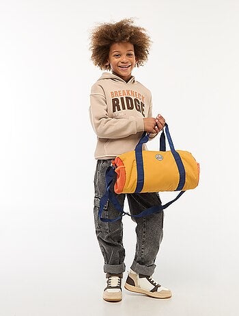 Felpa con cappuccio stampata