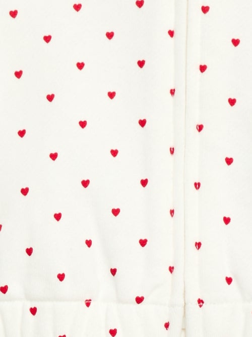 Felpa con cappuccio stampata - Kiabi