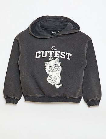 Felpa con cappuccio stampata 'Stitch'