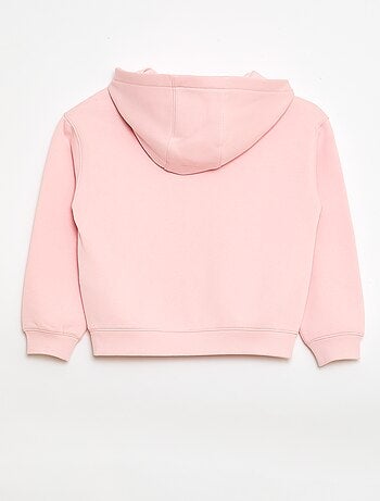 Felpa con cappuccio stampata 'Stitch'