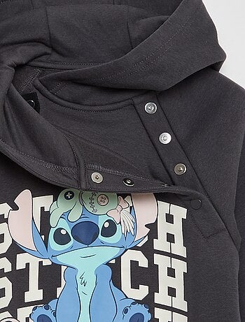 Felpa con cappuccio "Stitch" - collezione facile da indossare