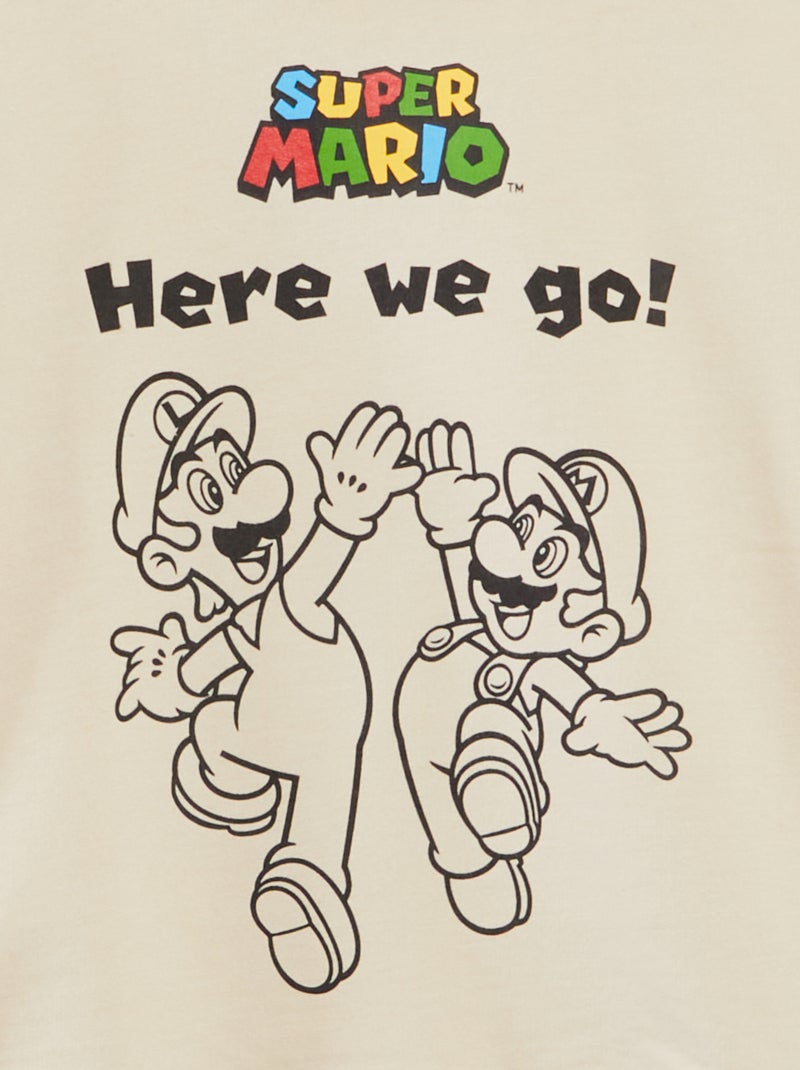 Felpa con cappuccio 'Super Mario' GRIGIO - Kiabi