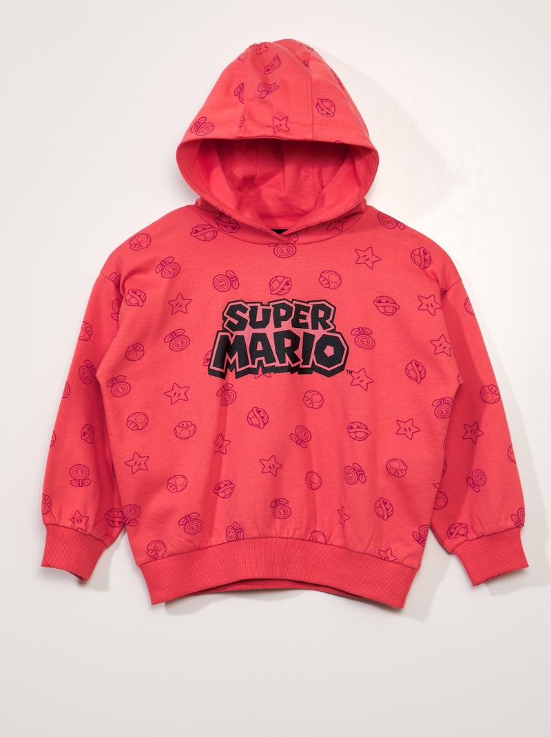 Felpa rosa con cappuccio e zip GAP da Donna