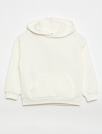 Felpa con cappuccio taglio loose