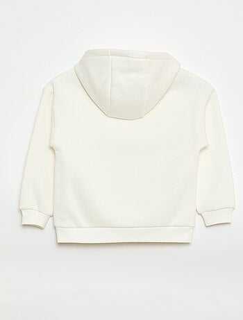 Felpa con cappuccio taglio loose