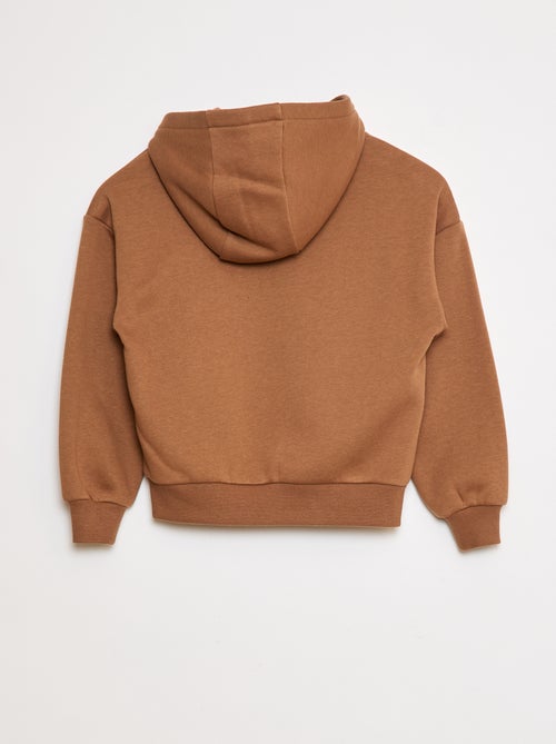 Felpa con cappuccio taglio loose - Kiabi