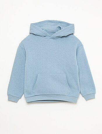 Felpa con cappuccio taglio loose