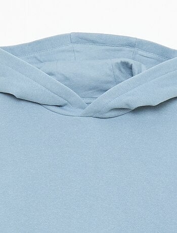 Felpa con cappuccio taglio loose