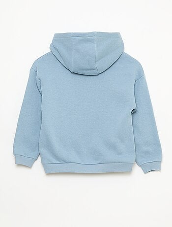 Felpa con cappuccio taglio loose