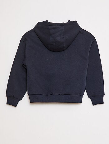 Felpa con cappuccio taglio loose