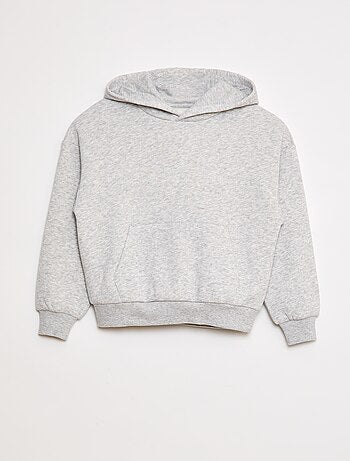 Felpa con cappuccio taglio loose
