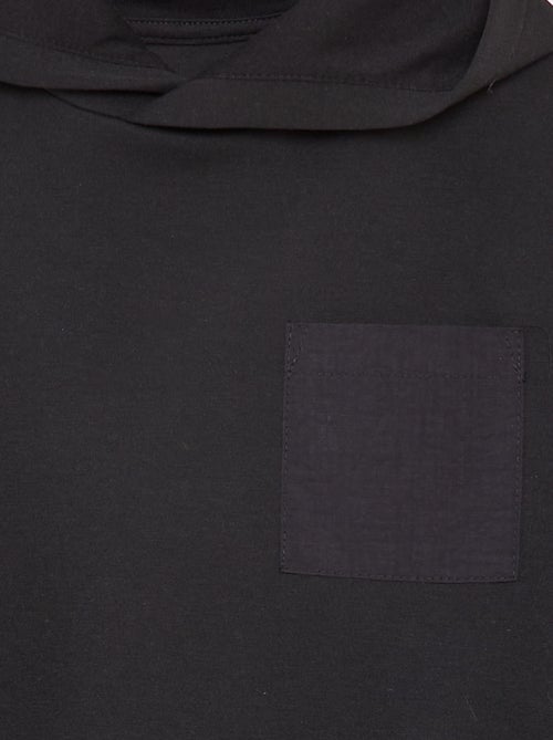 Felpa con cappuccio taglio loose - Kiabi